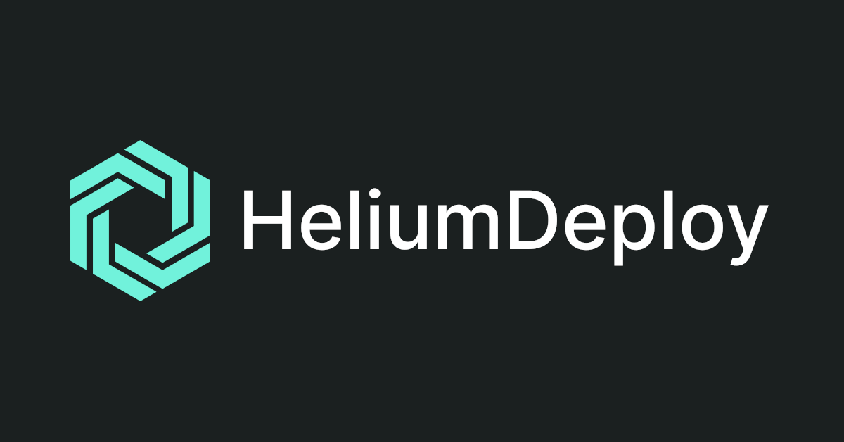 HeliumDeploy Coupons and Promo Code